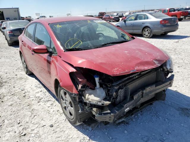 KIA FORTE LX 2016 with VIN KNAFK4A67G5565984 - Photo from auction