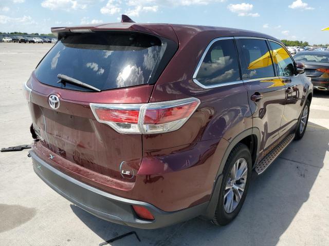 Photo 4 from auction – 2015 TOYOTA HIGHLANDER with VIN 5TDZKRFH7FS108852