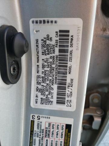 Photo 10 from auction – 2008 TOYOTA COROLLA CE with VIN 1NXBR32E28Z973390
