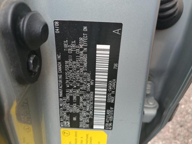 Photo 10 from auction – 2009 LEXUS RX 350 with VIN 2T2HK31U79C108968
