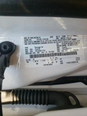 Photo 10 from auction – 2014 FORD FOCUS S with VIN 1FADP3E22EL348614
