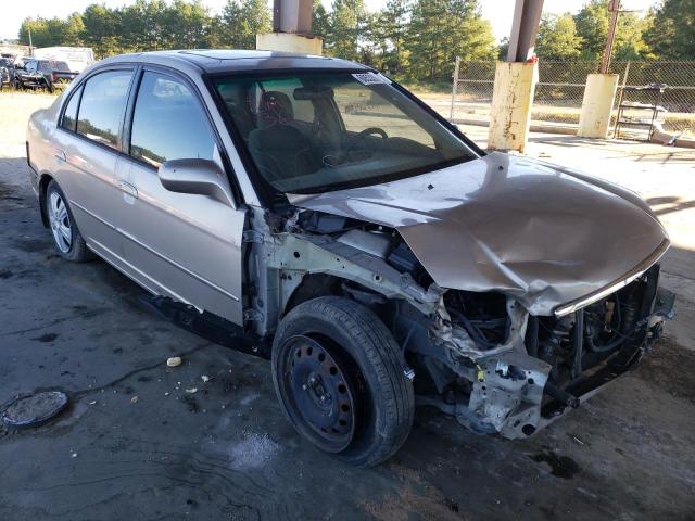HONDA CIVIC EX 2002 with VIN 1HGES26822L071454 - Photo from auction
