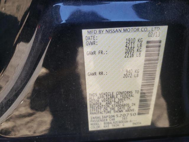 Photo 10 from auction – 2013 NISSAN ALTIMA 2.5 with VIN 1N4AL3AP1DN520750