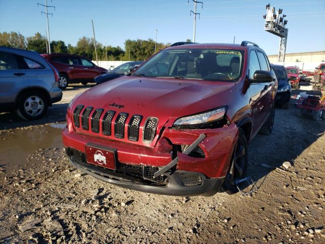 Photo 2 from auction – 2016 JEEP CHEROKEE S with VIN 1C4PJMABXGW327919