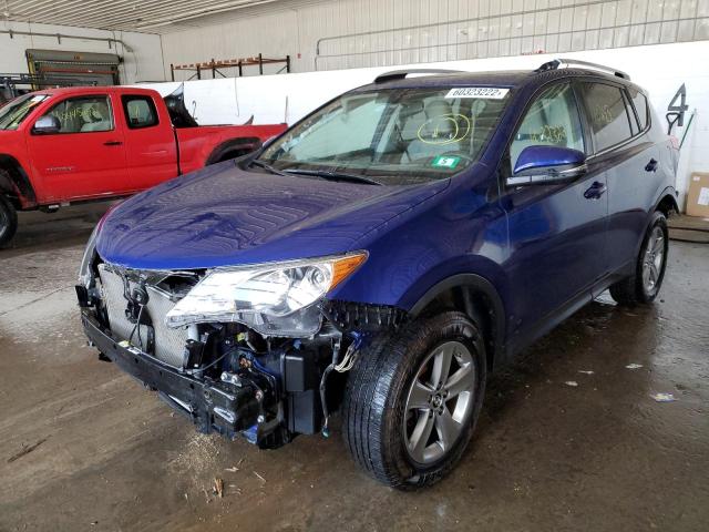 Photo 2 from auction – 2015 TOYOTA RAV4 XLE with VIN 2T3RFREV3FW390157