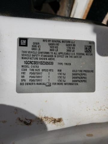 Photo 10 from auction – 2013 CHEVROLET SILVERADO with VIN 1GCRCSE01DZ305639