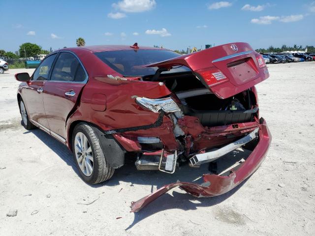 Photo 9 from auction – 2011 LEXUS ES 350 with VIN JTHBK1EG4B2446043