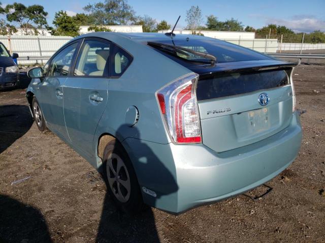 Photo 3 from auction – 2013 TOYOTA PRIUS with VIN JTDKN3DU7D1691469