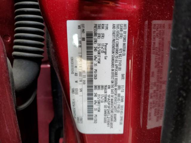 Photo 10 from auction – 2014 FORD FOCUS SE with VIN 1FADP3F24EL215061