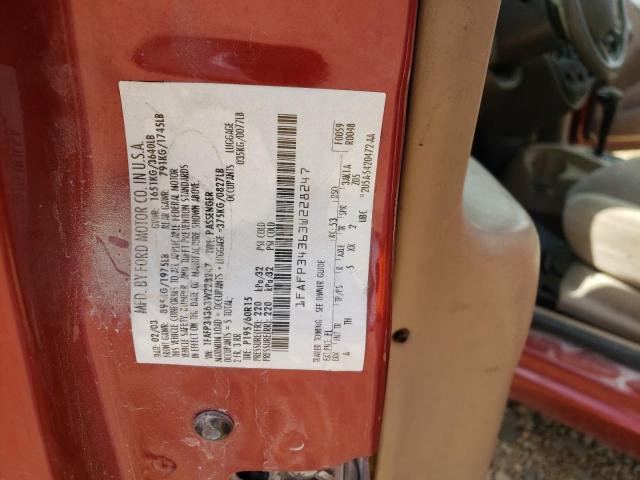 Photo 10 from auction – 2003 FORD FOCUS SE C with VIN 1FAFP34363W228247