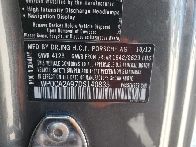 Photo 10 from auction – 2013 PORSCHE 911 CARRER with VIN WP0CA2A97DS140835