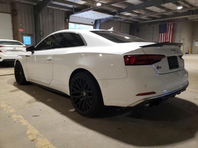 Photo 3 from auction – 2018 AUDI S5 PRESTIG with VIN WAUR4AF57JA016144