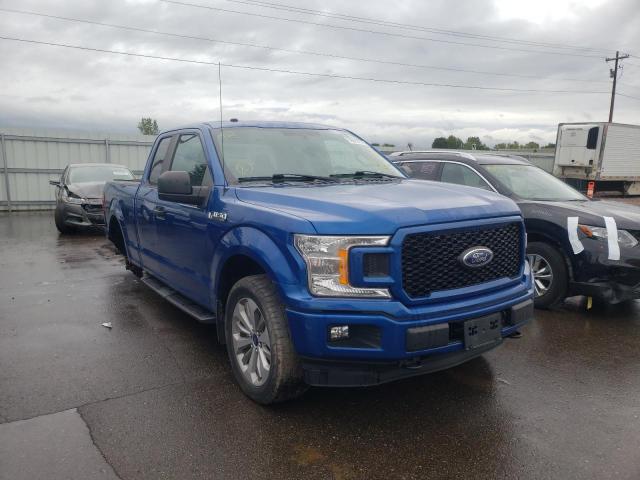 FORD F150 SUPER 2018 with VIN 1FTEX1EP4JFA77417 - Photo from auction