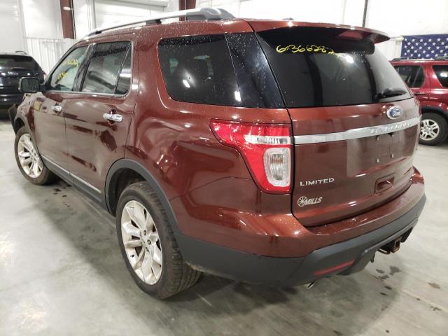 Photo 3 from auction – 2015 FORD EXPLORER L with VIN 1FM5K8F81FGB59620