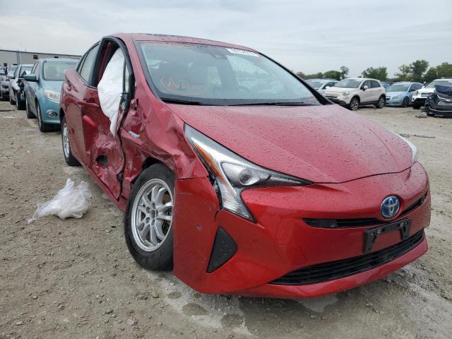 TOYOTA PRIUS 2018 with VIN JTDKARFU1J3056372 - Photo from auction