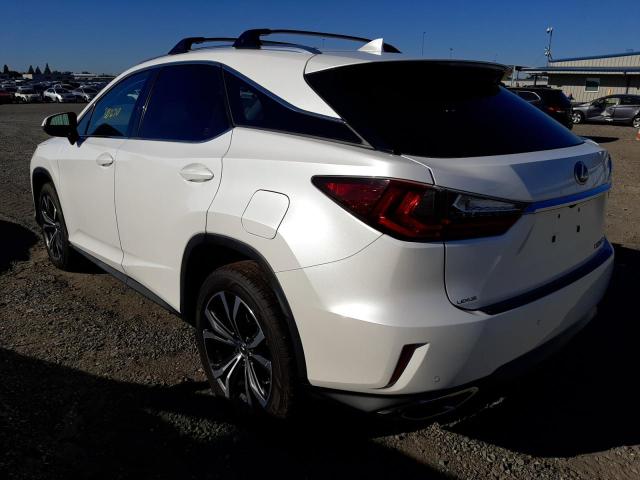 Photo 3 from auction – 2017 LEXUS RX 350 BAS with VIN JTJBZMCA7H2020544