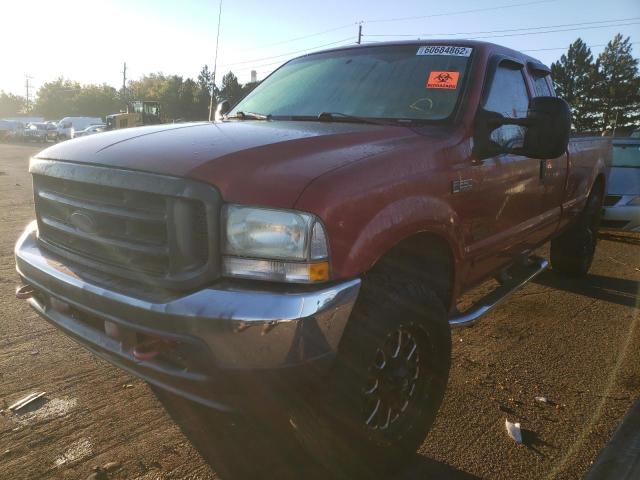 Photo 2 from auction – 2003 FORD F250 SUPER with VIN 1FTNX21F33EA72382