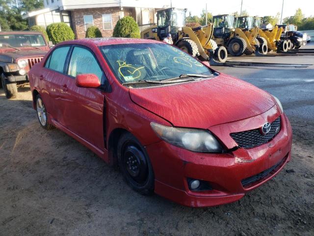 TOYOTA COROLLA XR 2009 with VIN 2T1BE40E29C010707 - Photo from auction