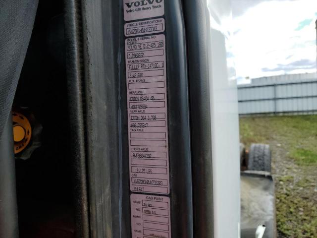 Photo 10 from auction – 1998 VOLVO VN with VIN 4VG7DAGH0WN733303