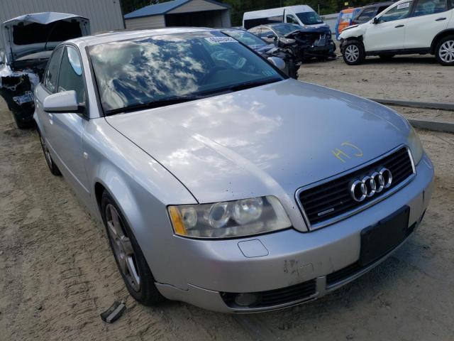 AUDI A4 1.8T QU 2004 with VIN WAULC68E24A190310 - Photo from auction