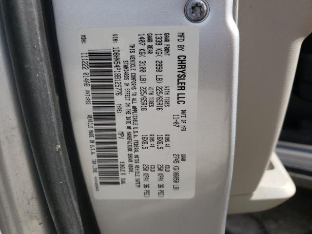 Photo 10 from auction – 2008 DODGE GRAND CARA with VIN 1D8HN54P18B125776
