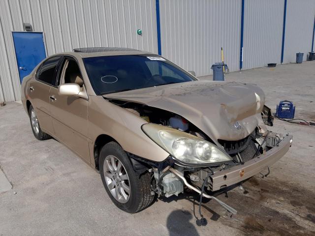 LEXUS ES 300 2002 with VIN JTHBF30G025025815 - Photo from auction