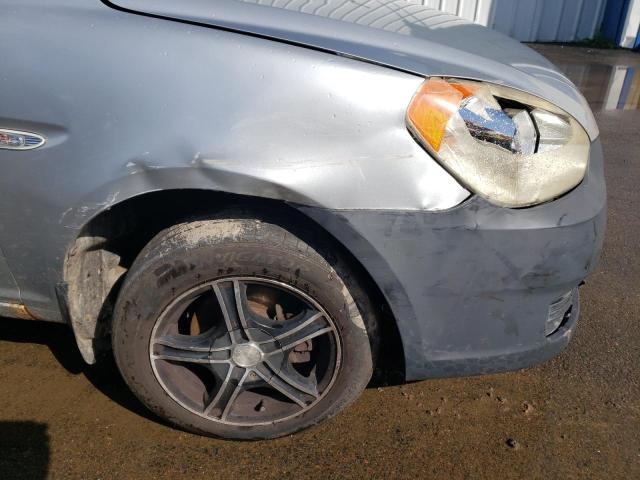 Photo 9 from auction – 2007 HYUNDAI ACCENT BAS with VIN KMHCN35C47U024920