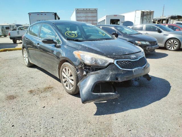 KIA FORTE EX 2015 with VIN KNAFX5A81F5316247 - Photo from auction