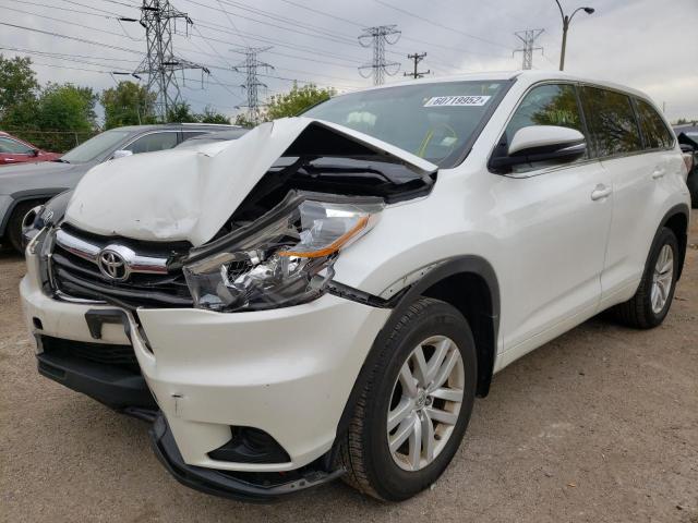 Фото 2 с аукциона – 2015 TOYOTA HIGHLANDER с VIN 5TDBKRFH6FS173919