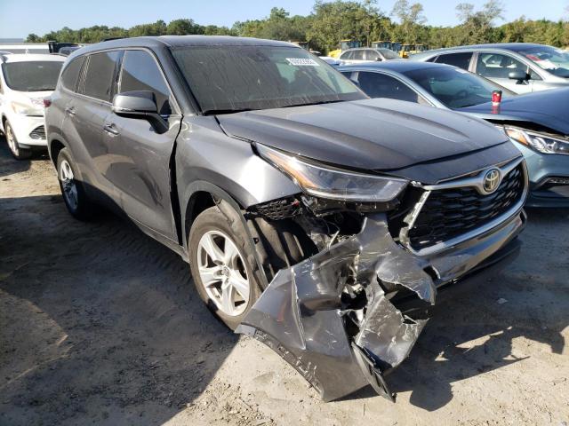 TOYOTA HIGHLANDER 2021 with VIN 5TDCZRAH4MS531877 - Photo from auction