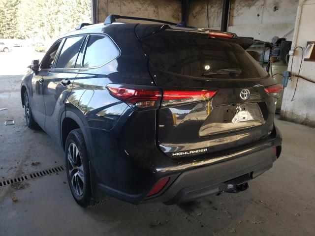 Foto 3 de la subasta – 2021 TOYOTA HIGHLANDER con VIN 5TDHBRCH1MS528555