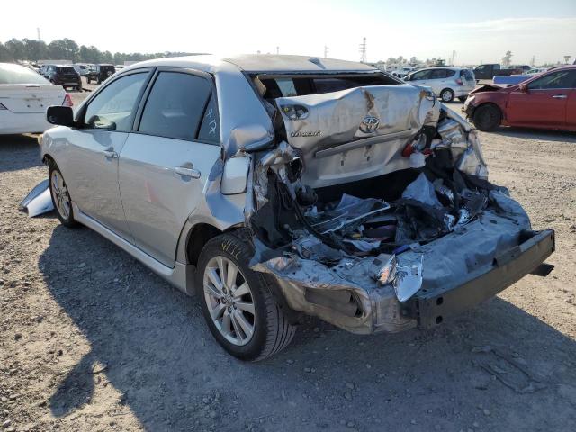 Photo 3 from auction – 2009 TOYOTA COROLLA BA with VIN 1NXBU40E89Z093965