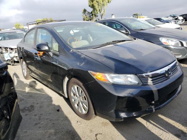 HONDA CIVIC LX 2012 with VIN 19XFB2F5XCE369902 - Photo from auction