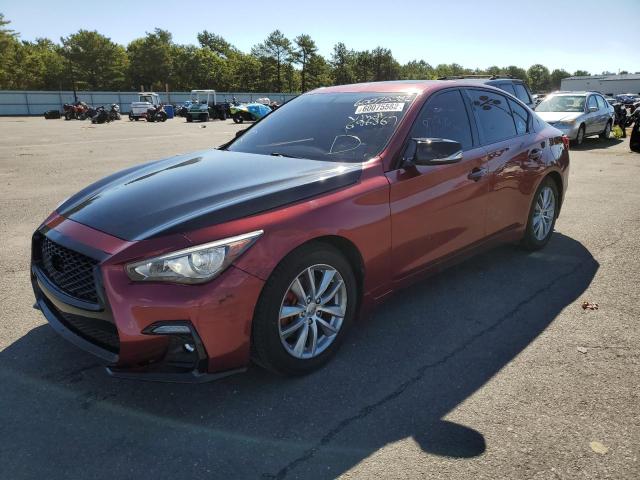 Photo 2 from auction – 2014 INFINITI Q50 BASE with VIN JN1BV7ARXEM696367