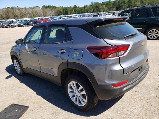 Photo 3 from auction – 2022 CHEVROLET TRAILBLAZE with VIN KL79MMS29NB090470