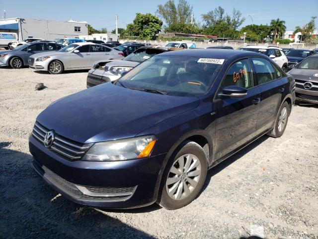 Photo 2 from auction – 2014 VOLKSWAGEN PASSAT S with VIN 1VWAT7A37EC080543