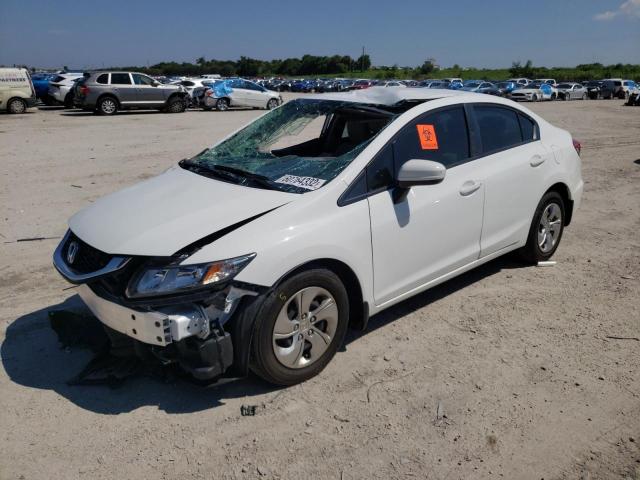 Photo 2 from auction – 2015 HONDA CIVIC LX with VIN 19XFB2F55FE048273