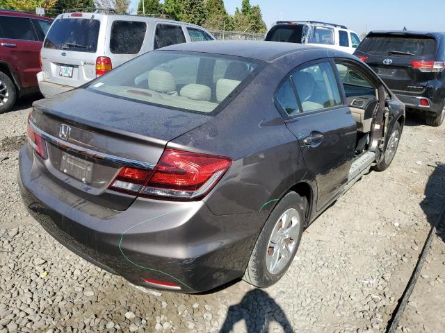 Photo 4 from auction – 2013 HONDA CIVIC LX with VIN 2HGFB2F58DH537883