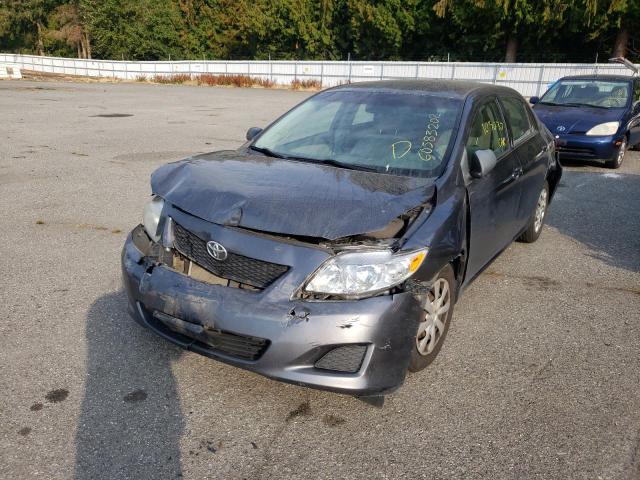 Photo 2 from auction – 2009 TOYOTA COROLLA BA with VIN JTDBL40E89J043253