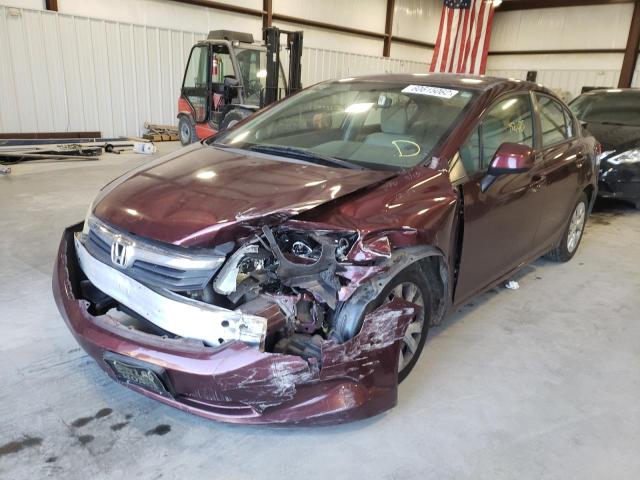 Zdjęcie 2 z aukcji – 2012 HONDA CIVIC LX z VIN 19XFB2F50CE085789