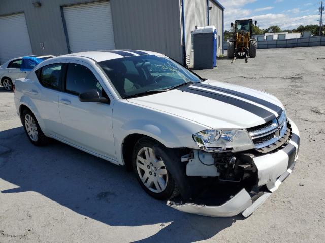Foto 1 de la subasta – 2014 DODGE AVENGER SE con VIN 1C3CDZAB1EN119082