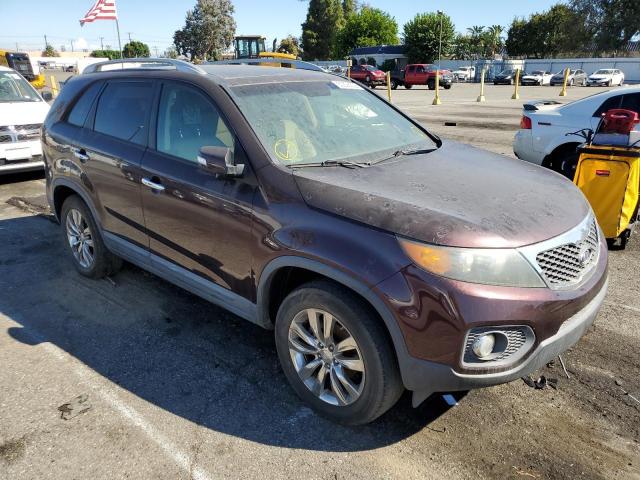 KIA SORENTO EX 2011 with VIN 5XYKU4A27BG051920 - Photo from auction