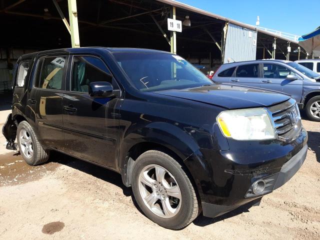 HONDA PILOT EXL 2015 with VIN 5FNYF4H50FB014953 - Photo from auction