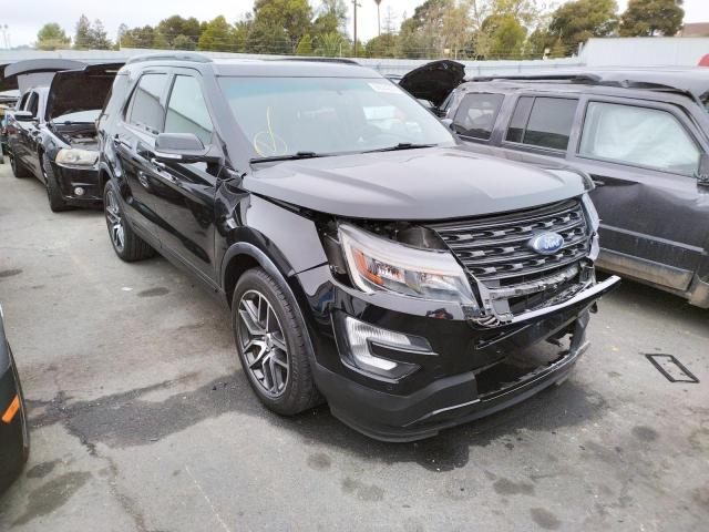 FORD EXPLORER S 2017 with VIN 1FM5K8GT5HGB79956 - Photo from auction