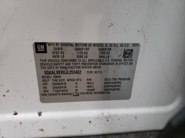 Photo 10 from auction – 2018 GMC TERRAIN SL with VIN 3GKALVEVXJL253462