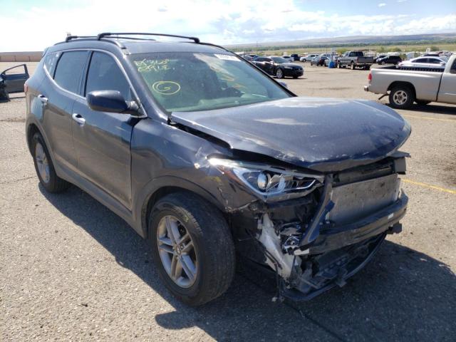 HYUNDAI SANTA FE S 2017 with VIN 5NMZU3LB9HH032676 - Photo from auction