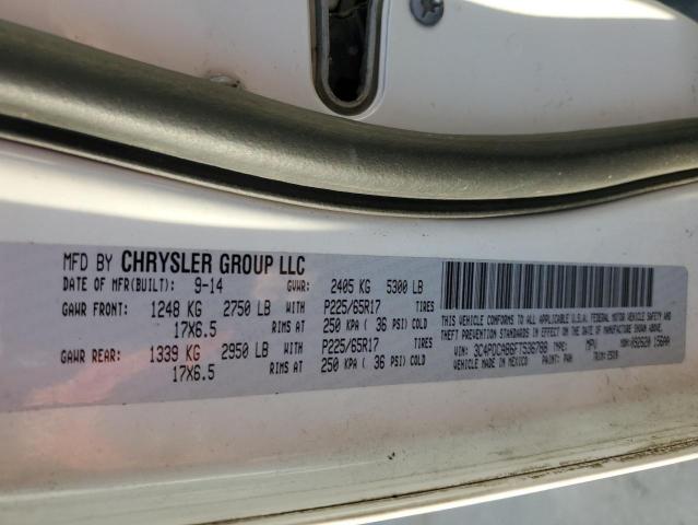 Photo 10 from auction – 2015 DODGE JOURNEY SE with VIN 3C4PDCAB6FT536788