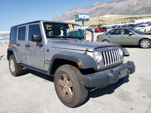 Photo 1 from auction – 2014 JEEP WRANGLER U with VIN 1C4HJWDG1EL267972