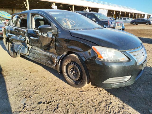 NISSAN SENTRA 2013 with VIN 3N1AB7AP7DL787222 - Photo from auction