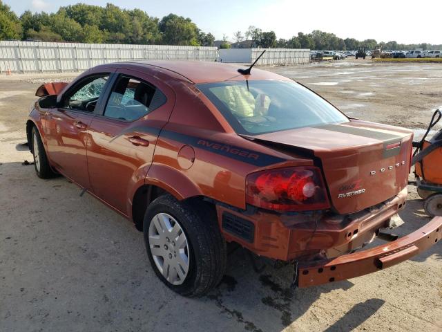 Photo 3 from auction – 2012 DODGE AVENGER SE with VIN 1C3CDZAB9CN272824